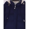Padded wool jacket