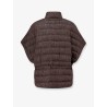 Sparkling down jacket with Monili detail