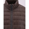 Sparkling down jacket with Monili detail