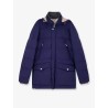 Nylon down jacket with hood