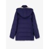 Nylon down jacket with hood
