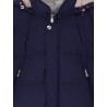 Nylon down jacket with hood