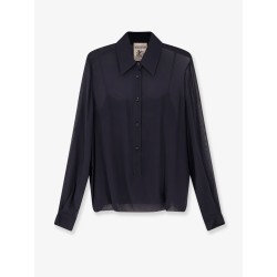 Voile shirt with top