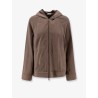 Hooded cotton sweatshirt