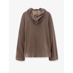 Hooded cotton sweatshirt