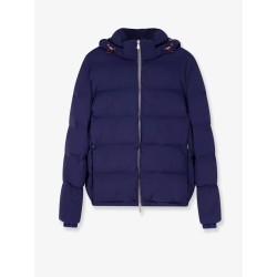 Nylon down jacket with hood