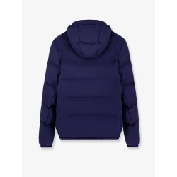 Nylon down jacket with hood