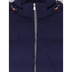 Nylon down jacket with hood