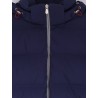 Nylon down jacket with hood