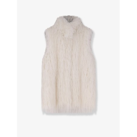 Neva faux fur sleeveless jacket