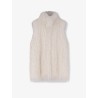 Neva faux fur sleeveless jacket