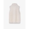 Neva faux fur sleeveless jacket