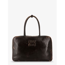 Beau leather handbag
