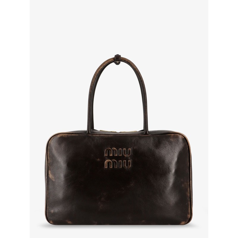 Beau leather handbag