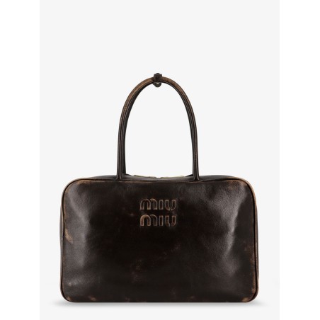 Beau leather handbag