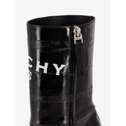 Leather boots