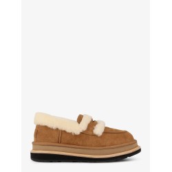 Suede and fur Ugg X Sacai loafer