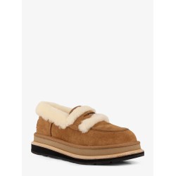 Suede and fur Ugg X Sacai loafer