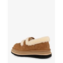Suede and fur Ugg X Sacai loafer