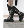 1B60 Quad Sole Pentalace Leather Boot