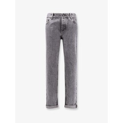 Grey denim trousers