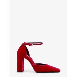 D' Orsay 90 velvet décolleté