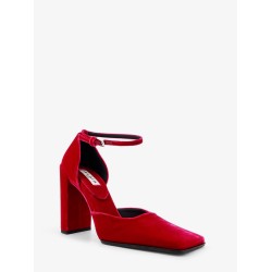 D' Orsay 90 velvet décolleté
