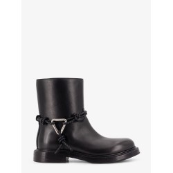 James leather ankle boots