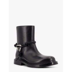 James leather ankle boots