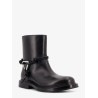 James leather ankle boots