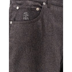 Virgin wool trousers