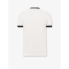 Cotton t-shirt with flocked print