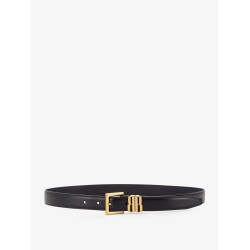Leather belt with BB Editor leather