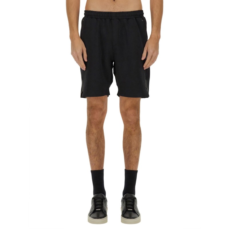 TECHNICAL FABRIC BERMUDA SHORTS