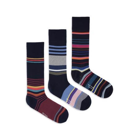 3-PACK SOCKS "NAVY"