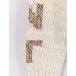 Malmo wool blend cable knit sweater