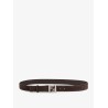 Squared FF suede belt