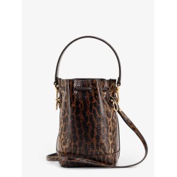 Mini Mon Tresor bucket bag with Fendi Leo motif