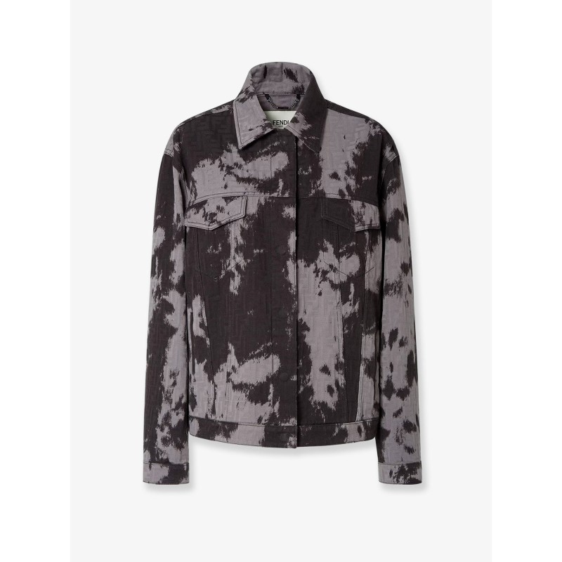 FF animalier denim jacket