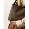 Leather Isa shoulder bag
