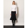 Cotton Midi Skirt