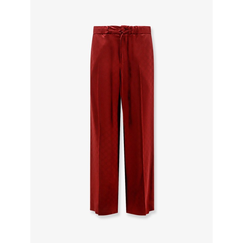 Gucci Rosso Ancora viscose blend trousers