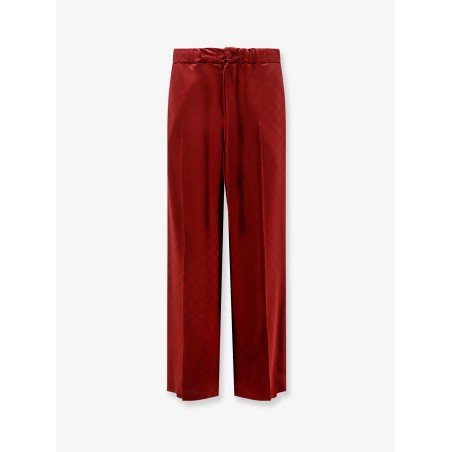 Gucci Rosso Ancora viscose blend trousers