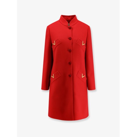 Wool and cashmere coat