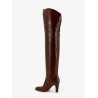 Eve Over The Knee leather boots