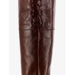 Eve Over The Knee leather boots