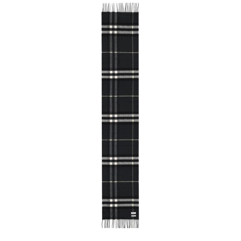 CASHMERE CHECK SCARF