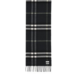 CASHMERE CHECK SCARF