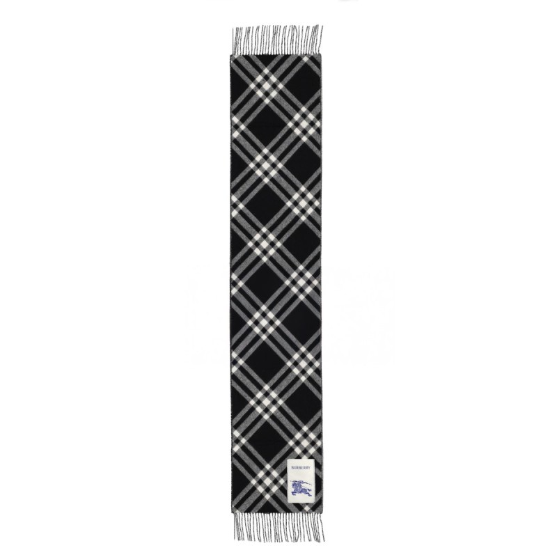 CASHMERE CHECK SCARF