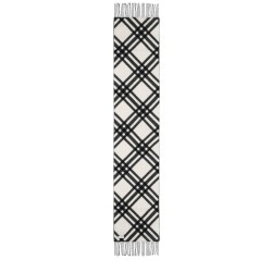 CASHMERE CHECK SCARF